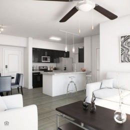 Experience Luxury beautiful white and airy living area