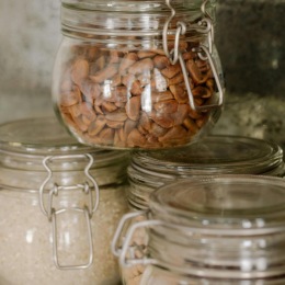 The essence of exceptional living spice jars